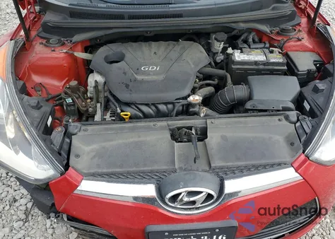 2015 Hyundai Veloster Base z USA, uszkodzony, nr VIN KMHTC6AD9FU233722